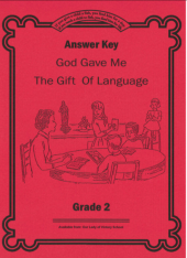 God Gave Gift of Language 2 ANSWER KEY